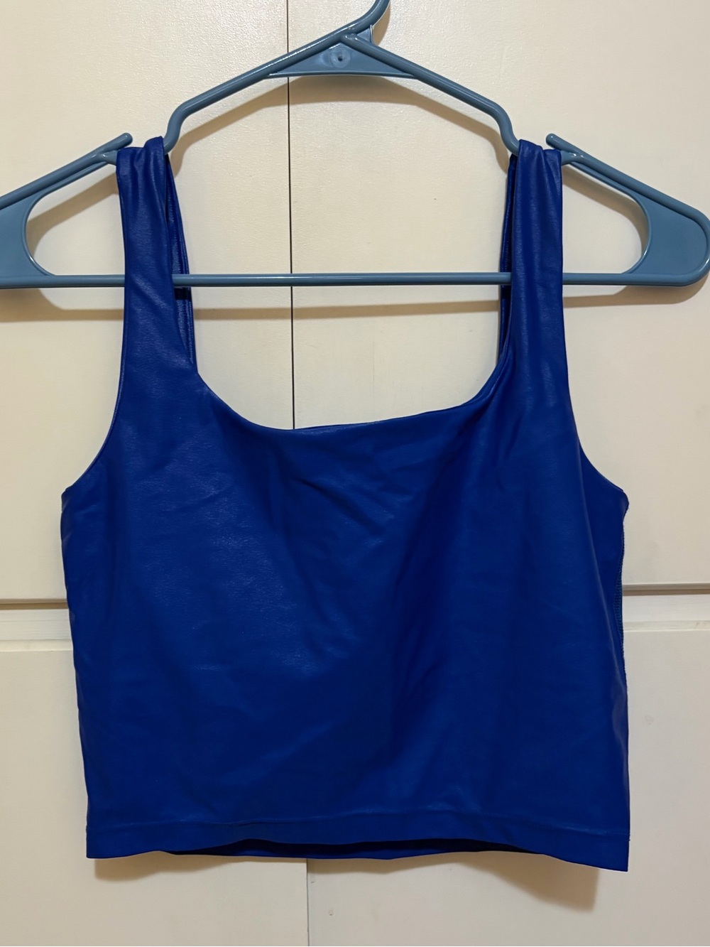 Carbon 38 Blue Crop Tank